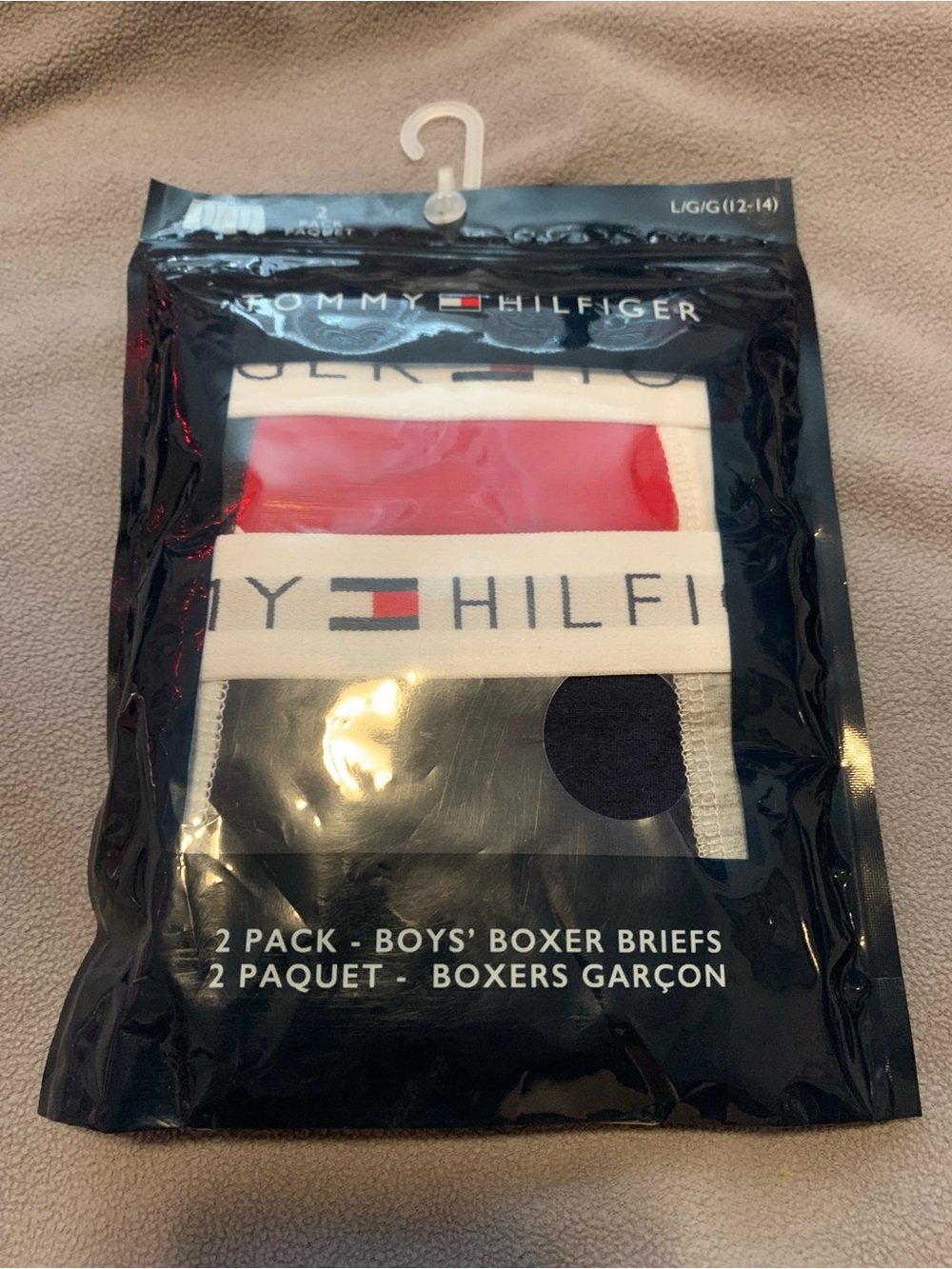 Tommy Hilfiger Boys' 2-Pack Boxer Briefs - Red & Navy